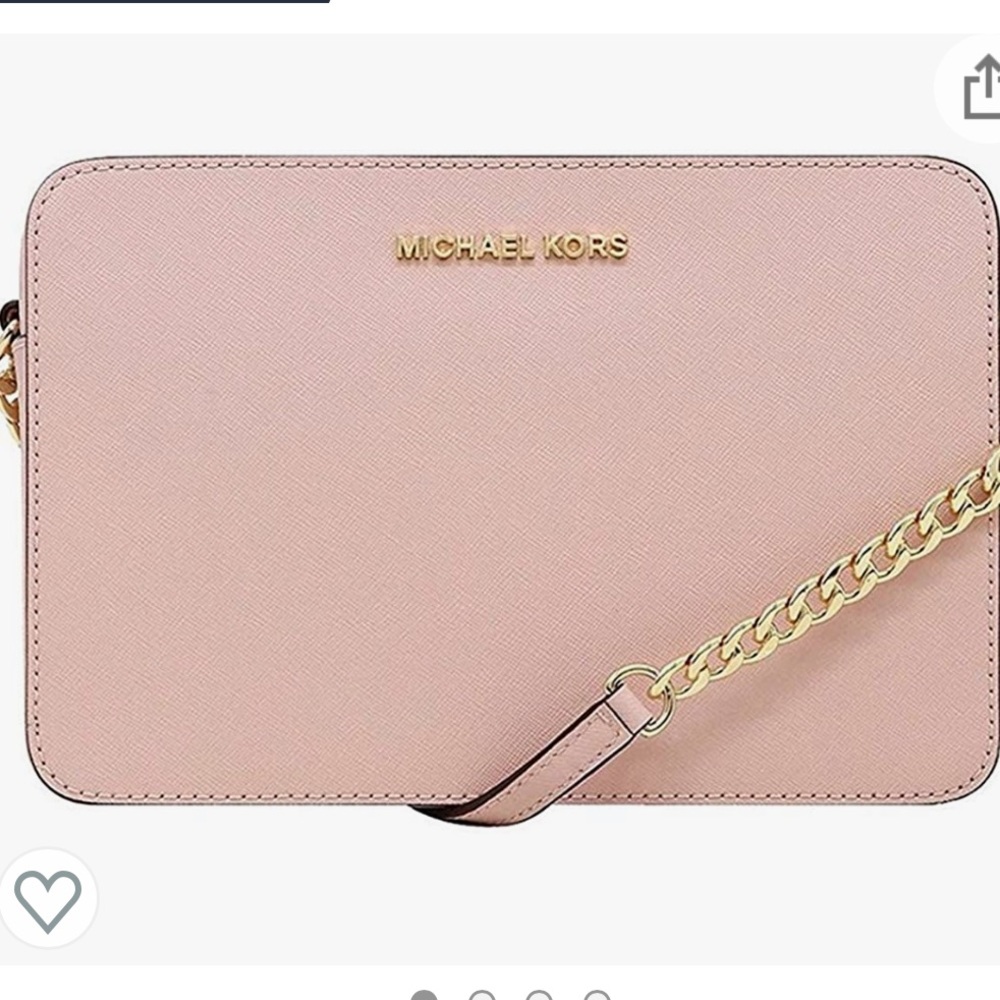 Michael Kors Jet Set East West Leather Crossbody